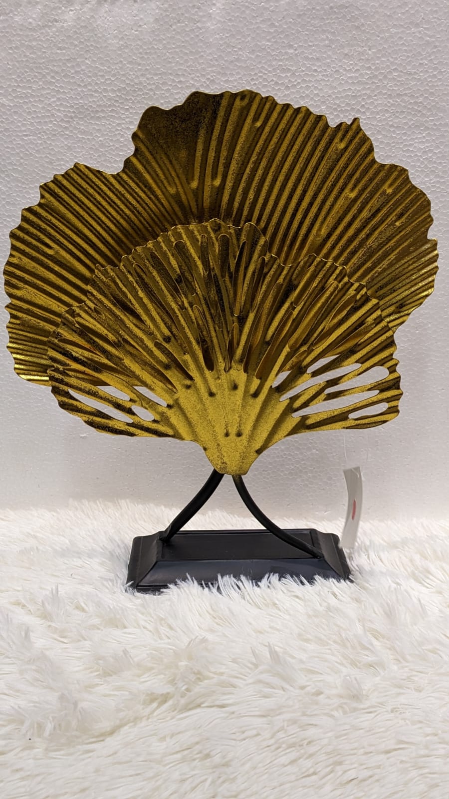 Ginkgo Golden Leaf Ornament Sculpture