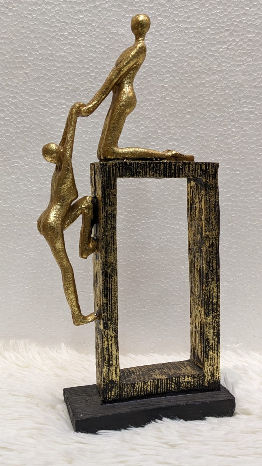 Together We Rise – Bronze-Inspired Support Sculpture