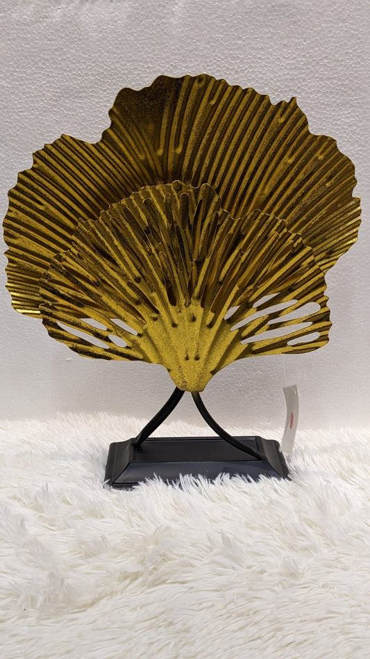 Ginkgo Golden Leaf Ornament Sculpture